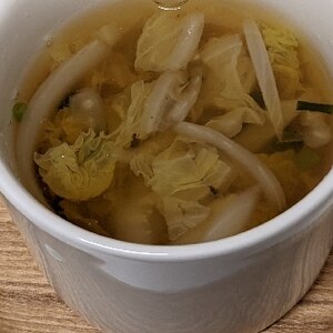 白菜と玉ねぎのスープ
